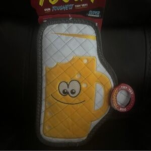 Joyhound rip roaring tough XL beer mug L-XL dog toy NEW
